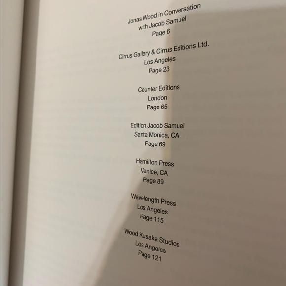 Jonas Wood Prints Coffee Table Art Book - Picture 4 of 4